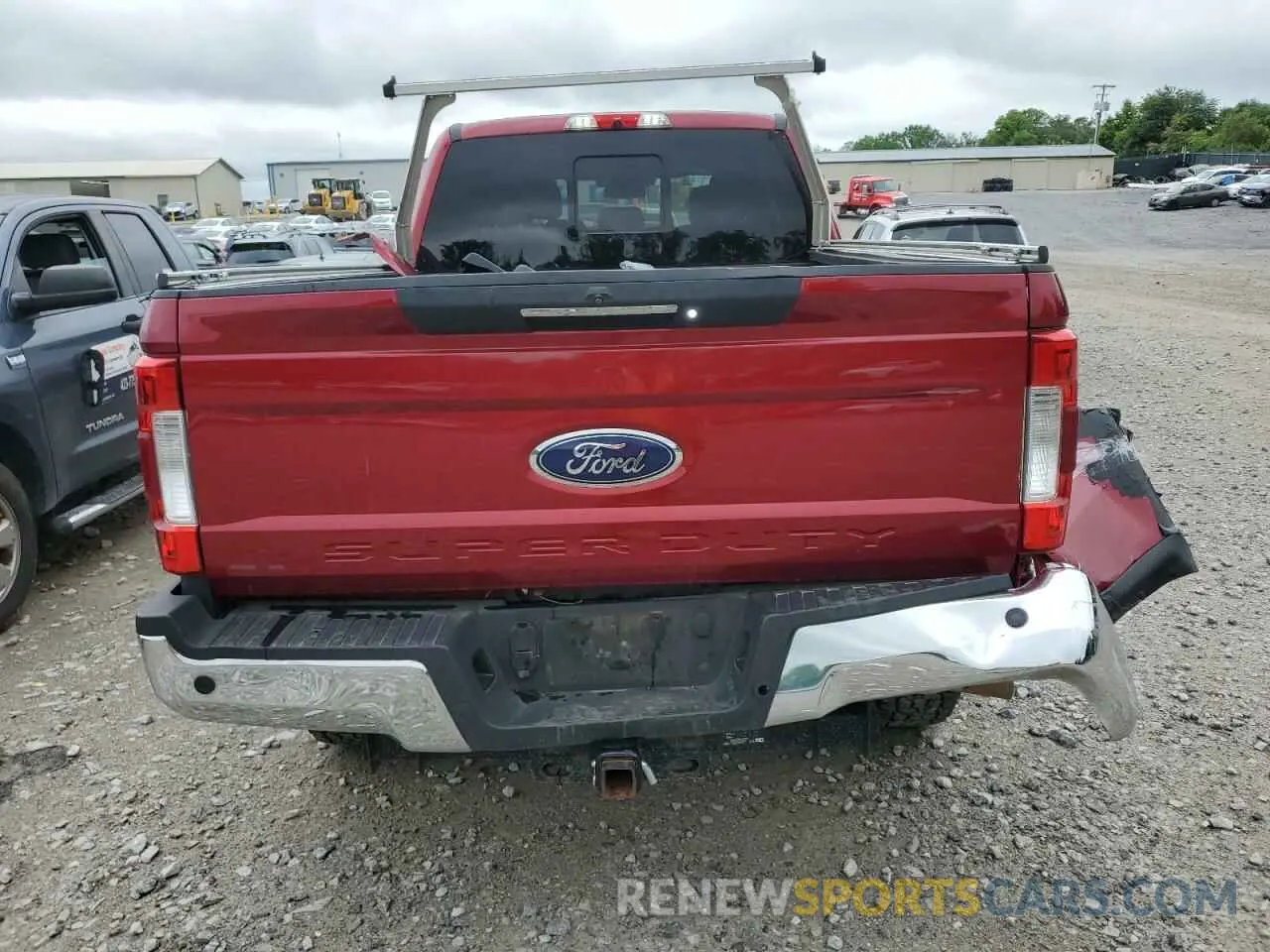 6 Фотография поврежденного автомобиля 1FT7W2BT4KEE62860 FORD F250 2019