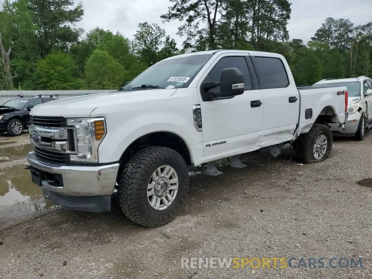 1 Photograph of a damaged car 1FT7W2BT5KED75419 FORD F250 2019