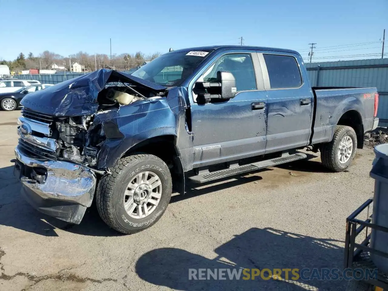 1 Photograph of a damaged car 1FT7W2BT6KEG20292 FORD F250 2019