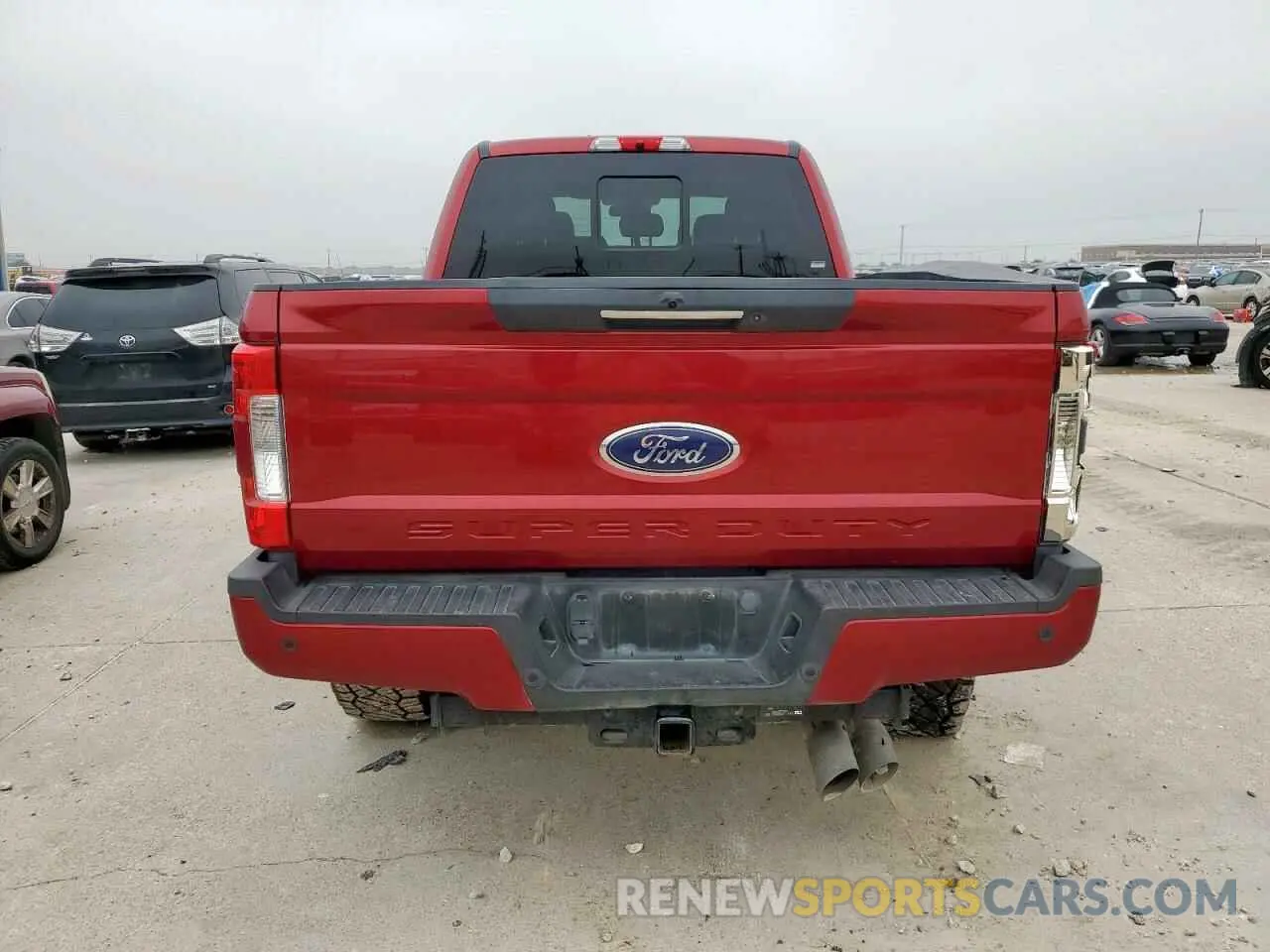 6 Фотография поврежденного автомобиля 1FT7W2BT7KEG03274 FORD F250 2019
