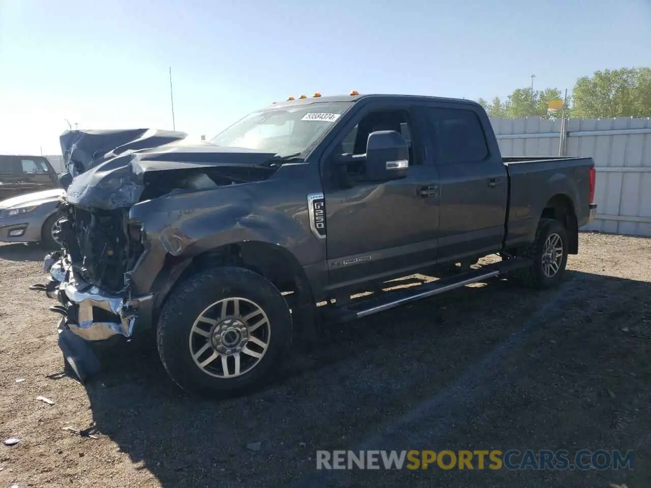 1 Фотография поврежденного автомобиля 1FT7W2BT8KED38574 FORD F250 2019