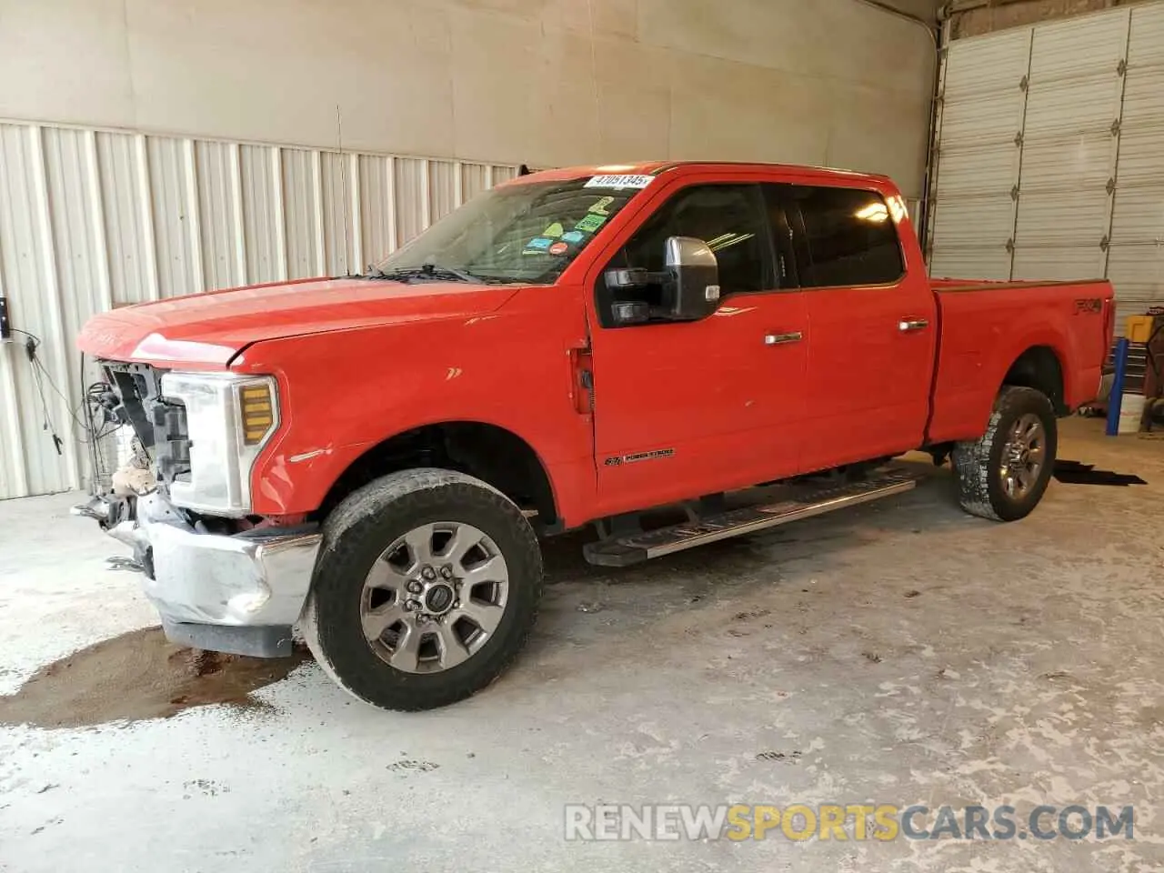 1 Фотография поврежденного автомобиля 1FT7W2BT9KEC06567 FORD F250 2019