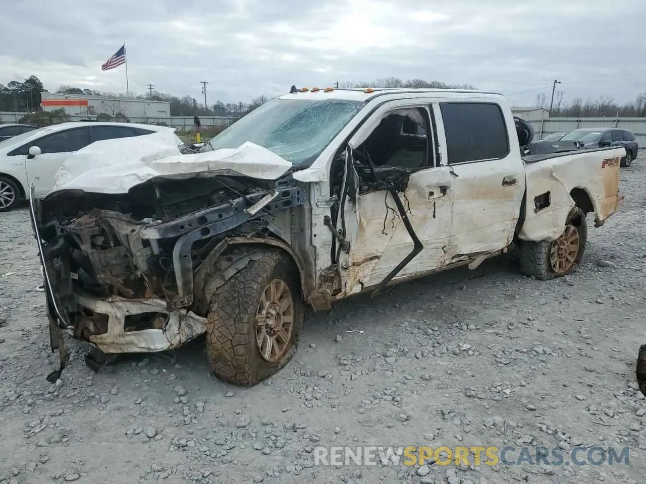 1 Photograph of a damaged car 1FT7W2BT9KEC08061 FORD F250 2019