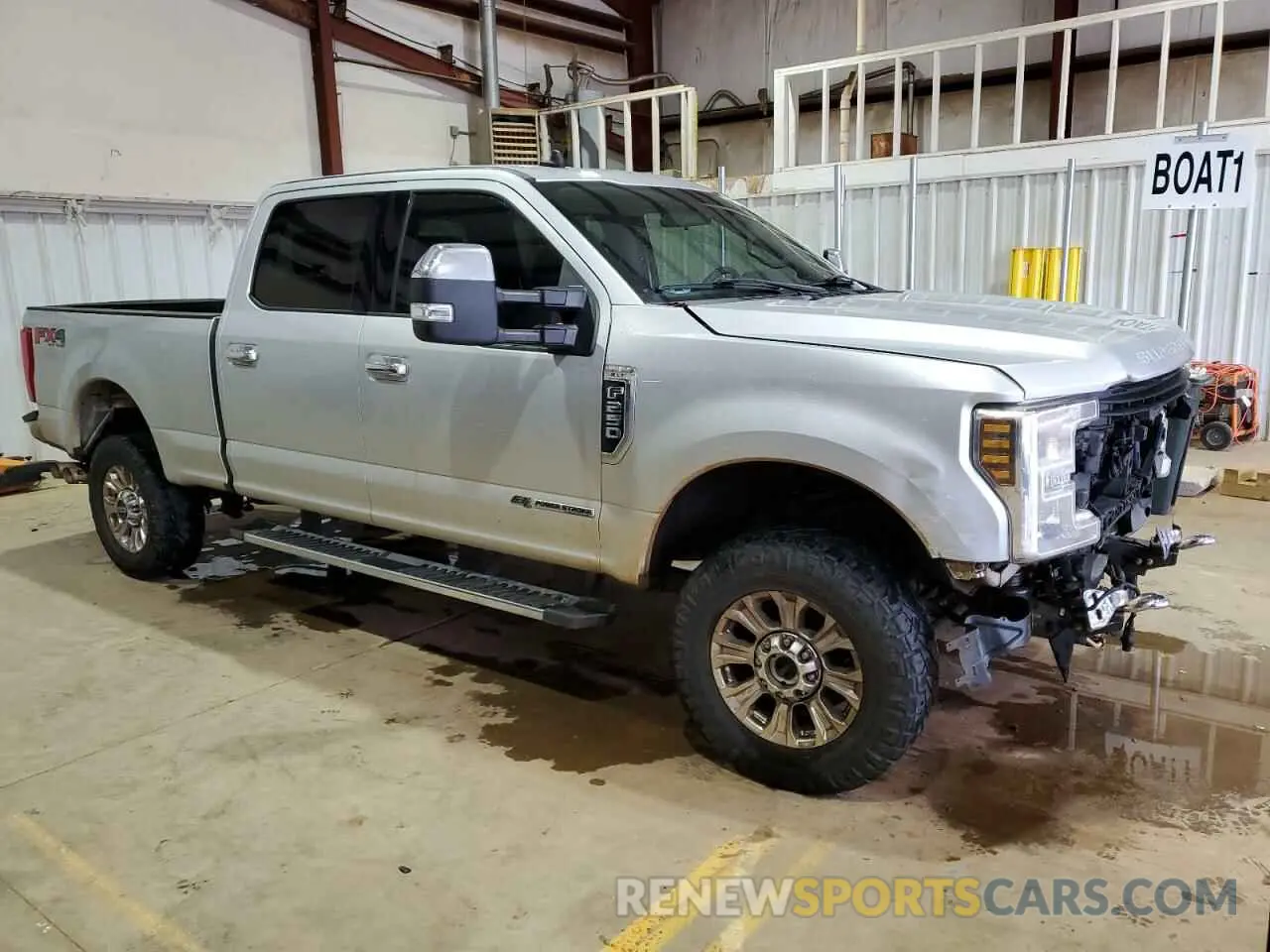 4 Photograph of a damaged car 1FT7W2BT9KEG40312 FORD F250 2019