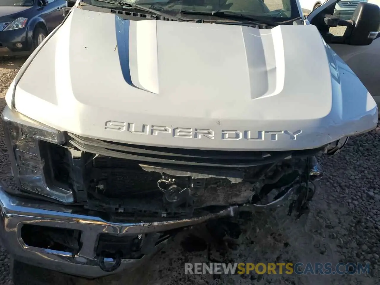 11 Photograph of a damaged car 1FT7W2BTXKEE90596 FORD F250 2019