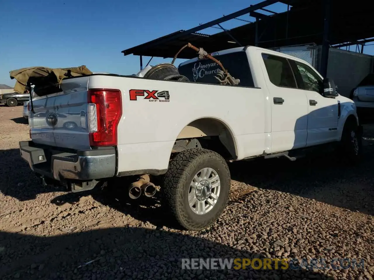 3 Photograph of a damaged car 1FT7W2BTXKEE90596 FORD F250 2019