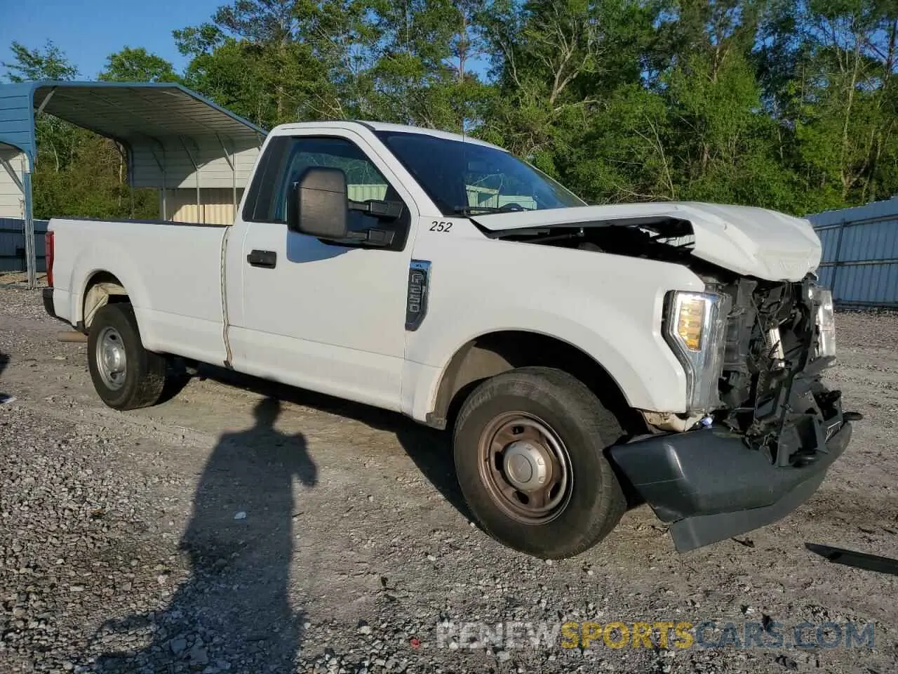 4 Фотография поврежденного автомобиля 1FTBF2A68KEC65664 FORD F250 2019