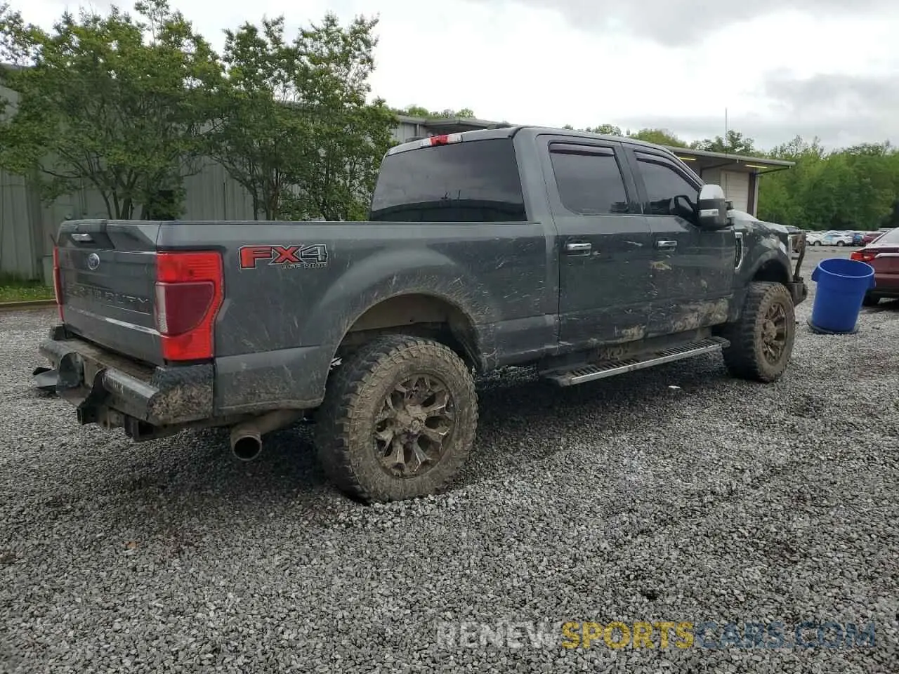 3 Photograph of a damaged car 1FT7W2BNXLED47425 FORD F250 2020