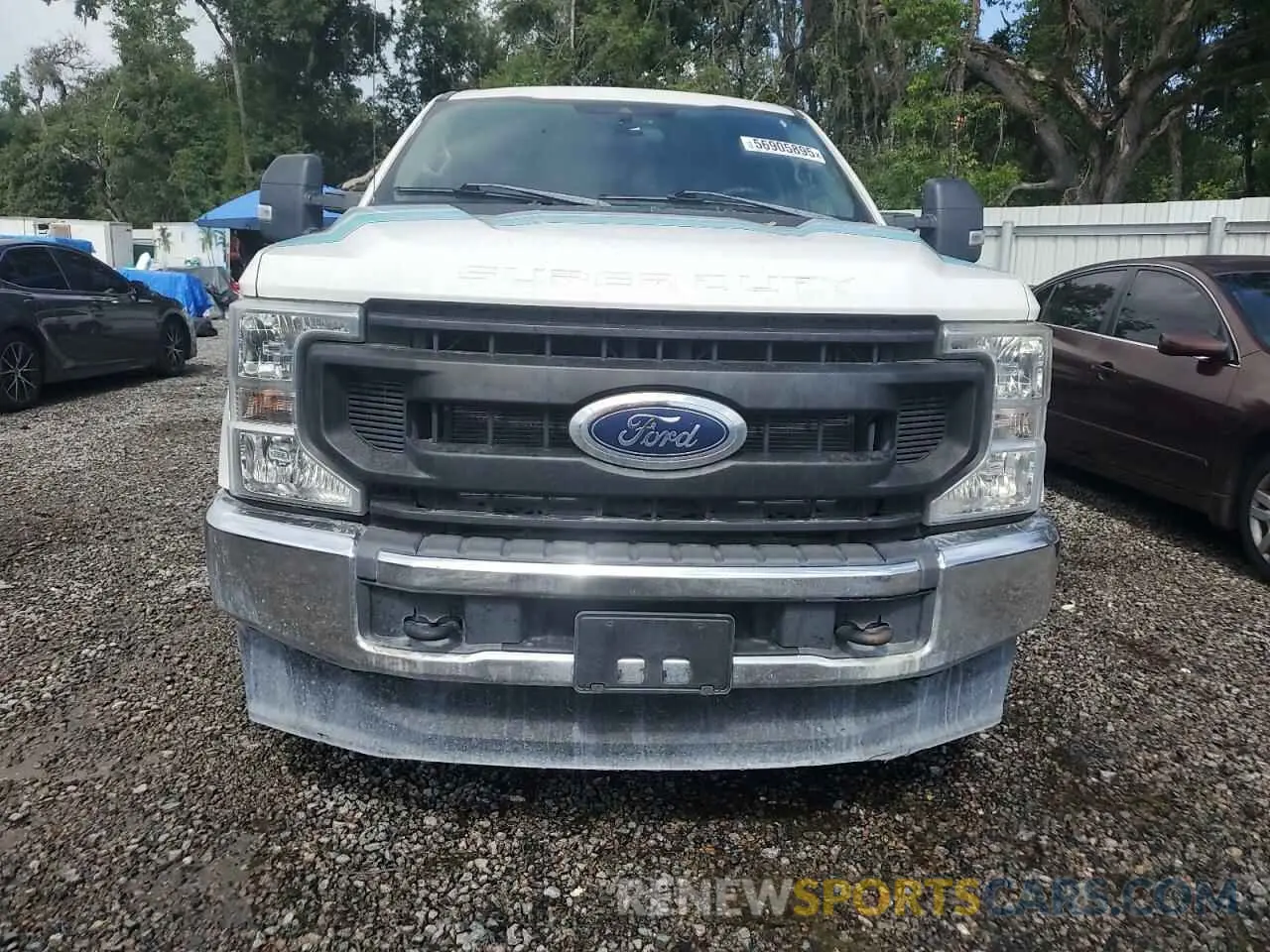 5 Photograph of a damaged car 1FT7W2BT4LED53378 FORD F250 2020