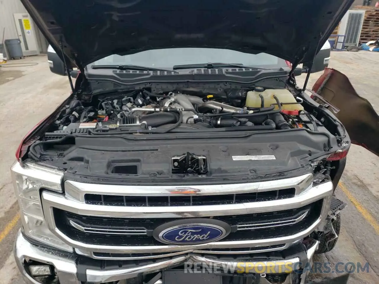 11 Фотография поврежденного автомобиля 1FT7W2BTXLEE61407 FORD F250 2020
