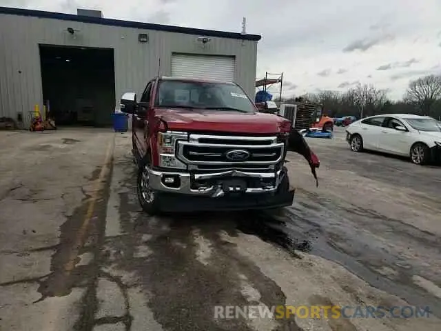 13 Фотография поврежденного автомобиля 1FT7W2BTXLEE61407 FORD F250 2020