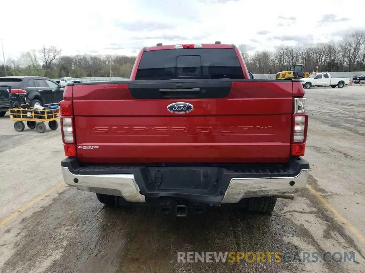 6 Фотография поврежденного автомобиля 1FT7W2BTXLEE61407 FORD F250 2020