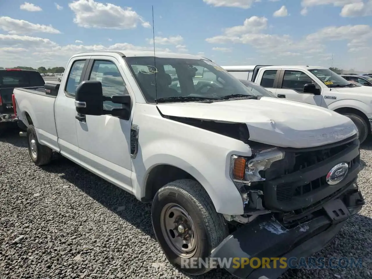 4 Photograph of a damaged car 1FT7X2A69LED67060 FORD F250 2020