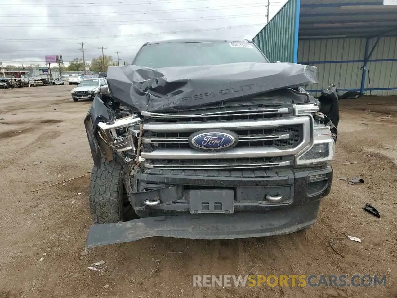5 Фотография поврежденного автомобиля 1FT8W2BT7LEE77472 FORD F250 2020