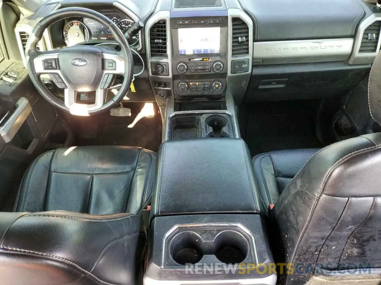 8 Фотография поврежденного автомобиля 1FT8W2BT9LEE76386 FORD F250 2020