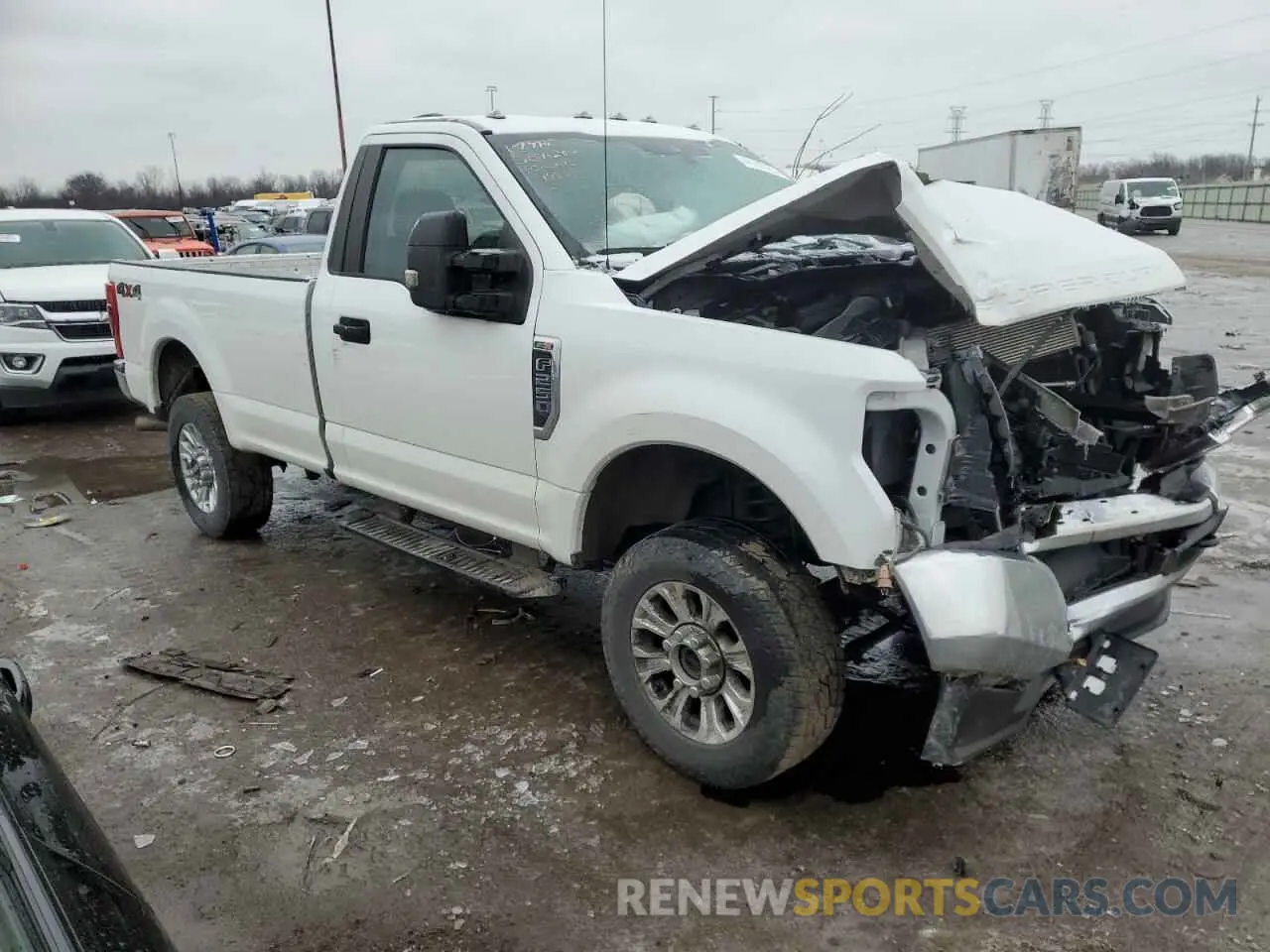 4 Photograph of a damaged car 1FTBF2B61LEC99851 FORD F250 2020