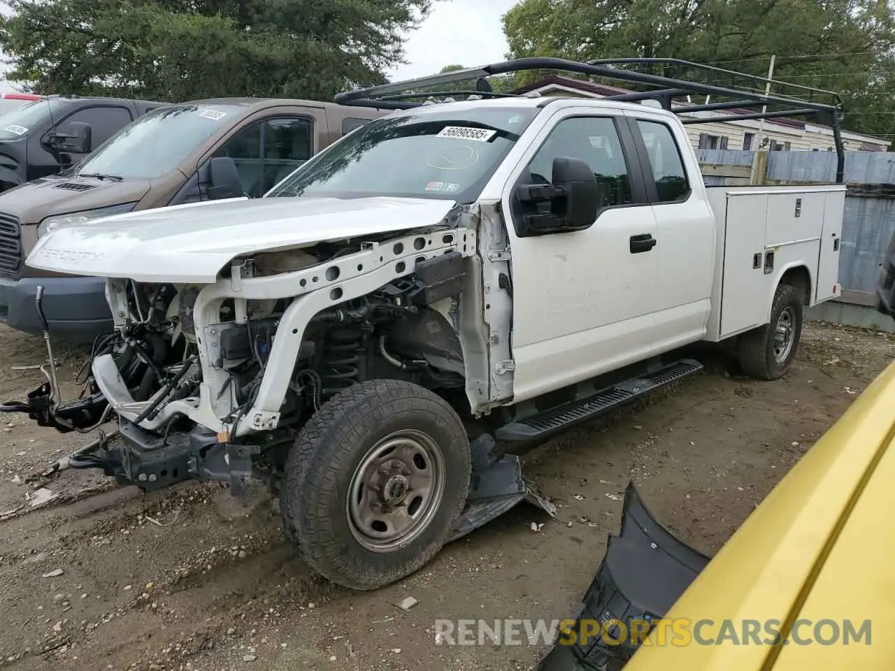 1 Photograph of a damaged car 1FD7X2B67MEC42991 FORD F250 2021