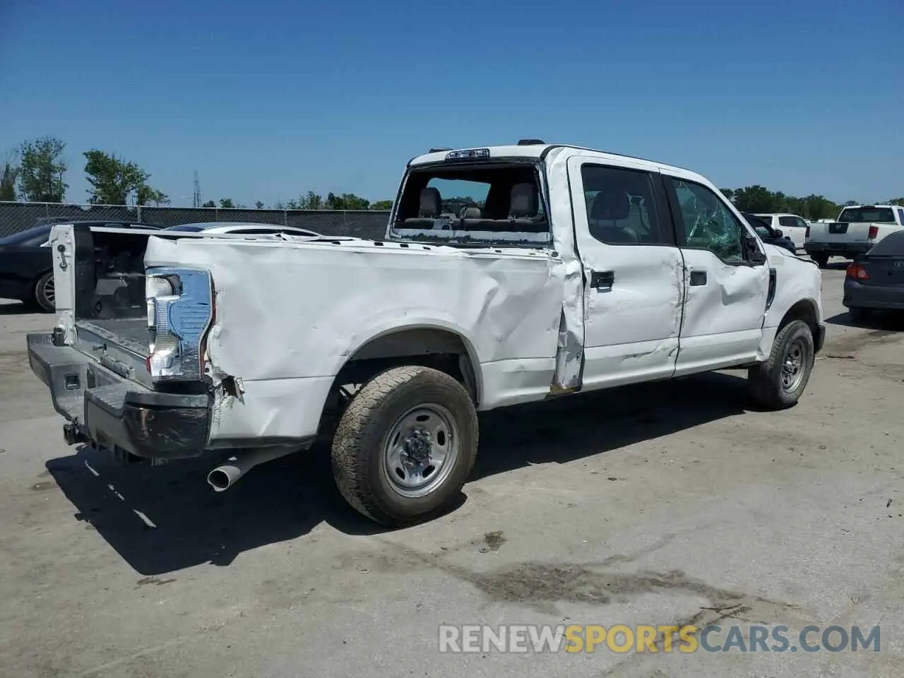 3 Photograph of a damaged car 1FT7W2A63MED23950 FORD F250 2021
