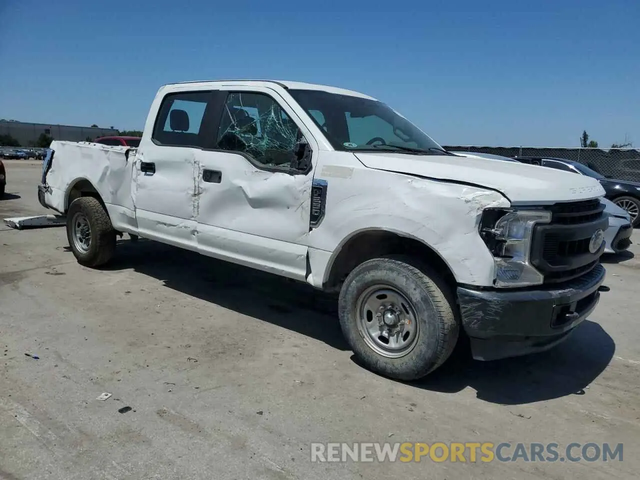 4 Photograph of a damaged car 1FT7W2A63MED23950 FORD F250 2021