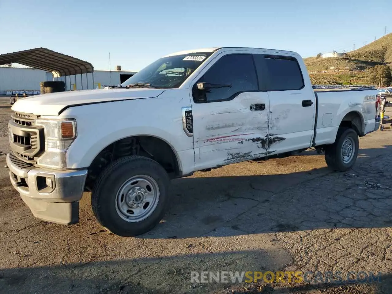 1 Фотография поврежденного автомобиля 1FT7W2B64MEC54006 FORD F250 2021