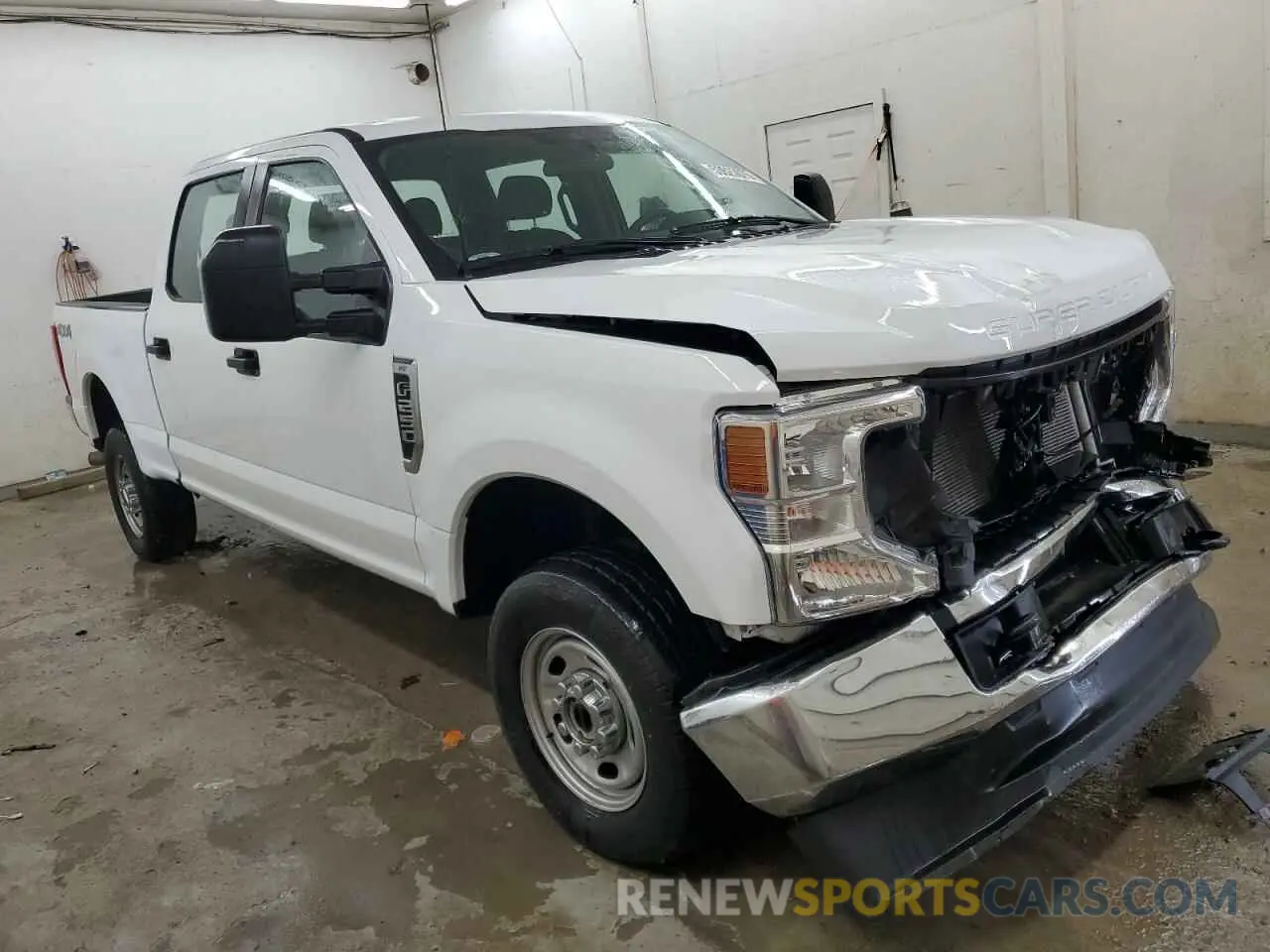 4 Фотография поврежденного автомобиля 1FT7W2B6XMED76241 FORD F250 2021