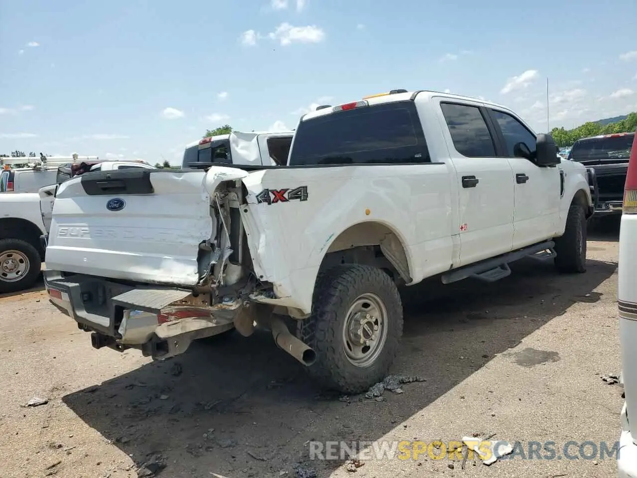 3 Фотография поврежденного автомобиля 1FT7W2BN4MED48541 FORD F250 2021