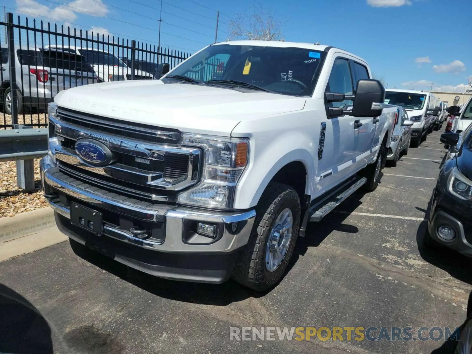 8 Фотография поврежденного автомобиля 1FT7W2BT3MED57455 FORD F250 2021