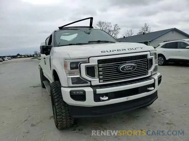 10 Photograph of a damaged car 1FT7W2BT6MEC31011 FORD F250 2021