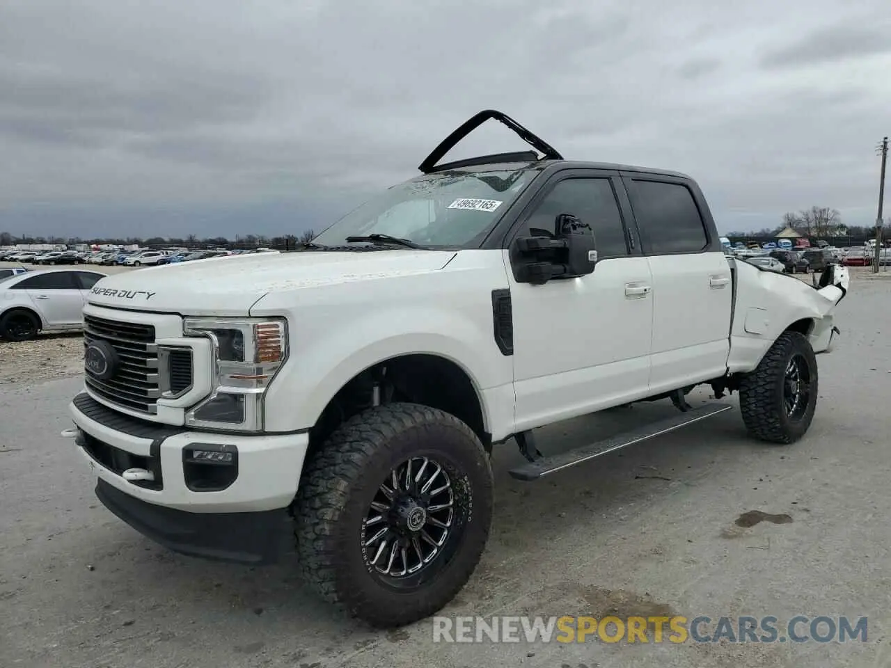 2 Photograph of a damaged car 1FT7W2BT6MEC31011 FORD F250 2021