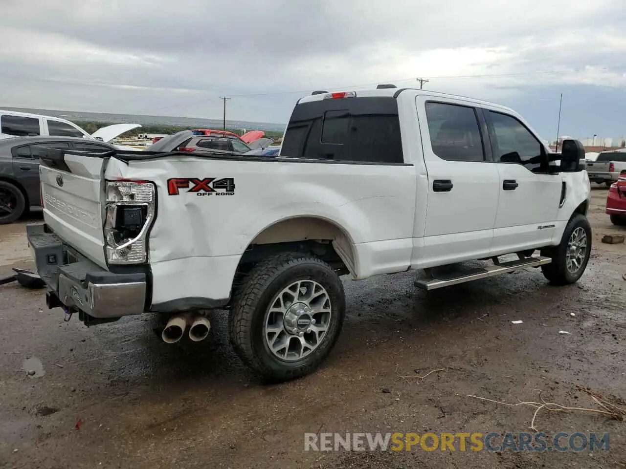 3 Фотография поврежденного автомобиля 1FT8W2BT5MED70471 FORD F250 2021