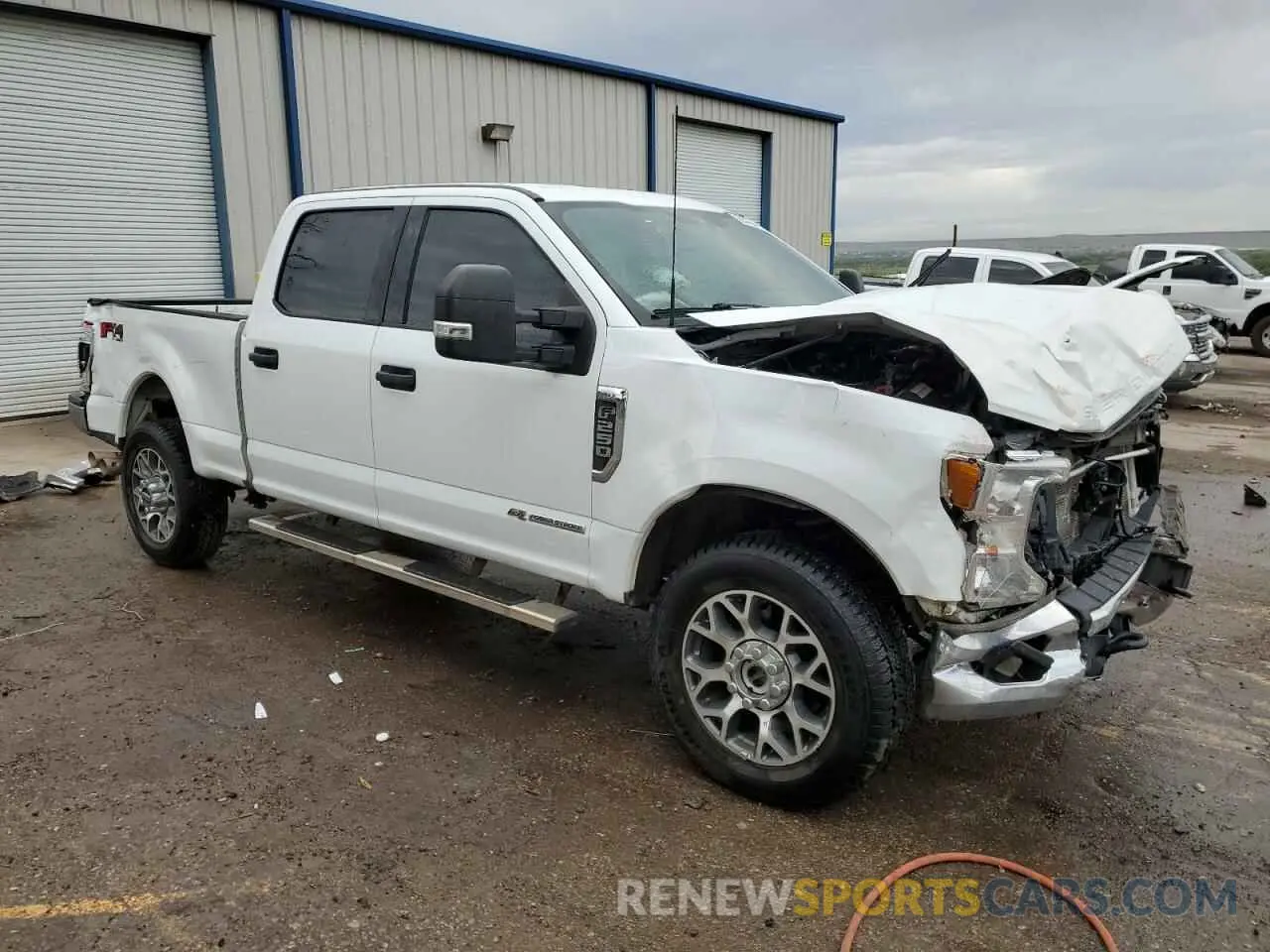 4 Фотография поврежденного автомобиля 1FT8W2BT5MED70471 FORD F250 2021