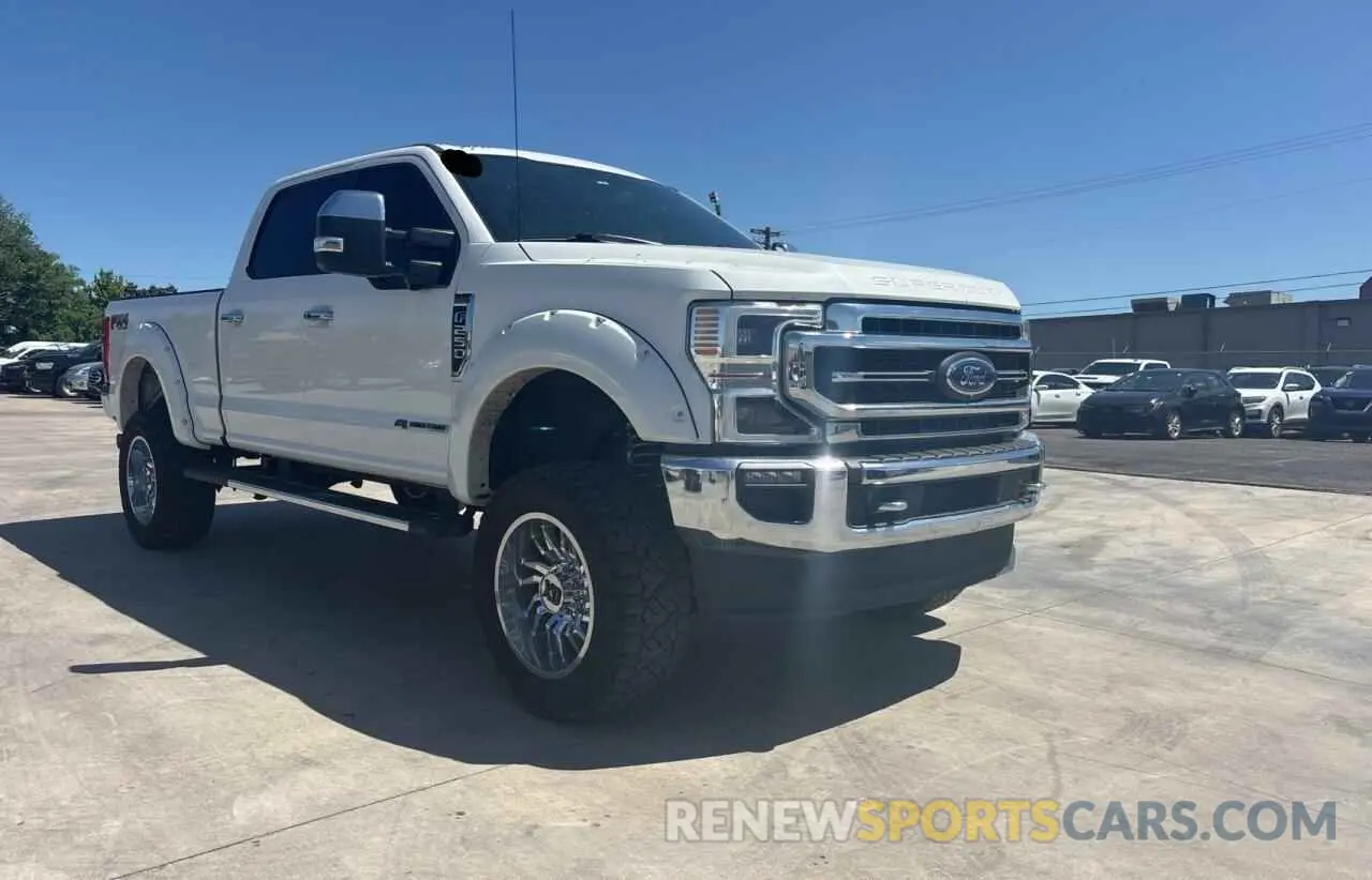 1 Photograph of a damaged car 1FT8W2BT7MEC06087 FORD F250 2021