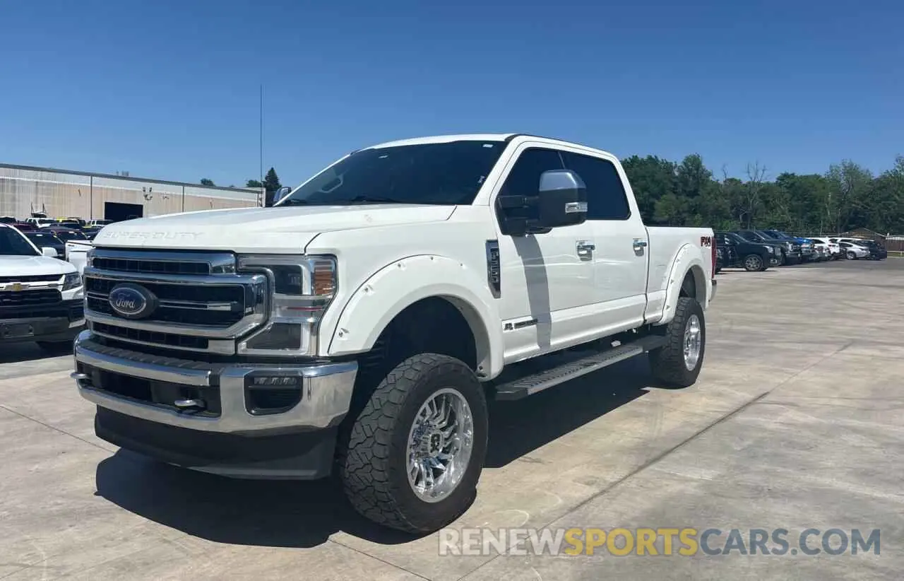 2 Photograph of a damaged car 1FT8W2BT7MEC06087 FORD F250 2021
