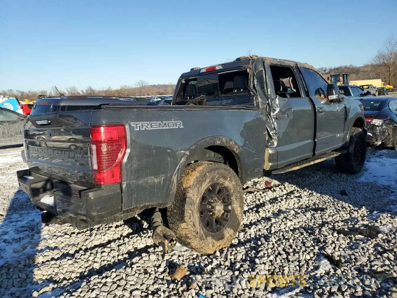 3 Фотография поврежденного автомобиля 1FT8W2BTXMEC85111 FORD F250 2021