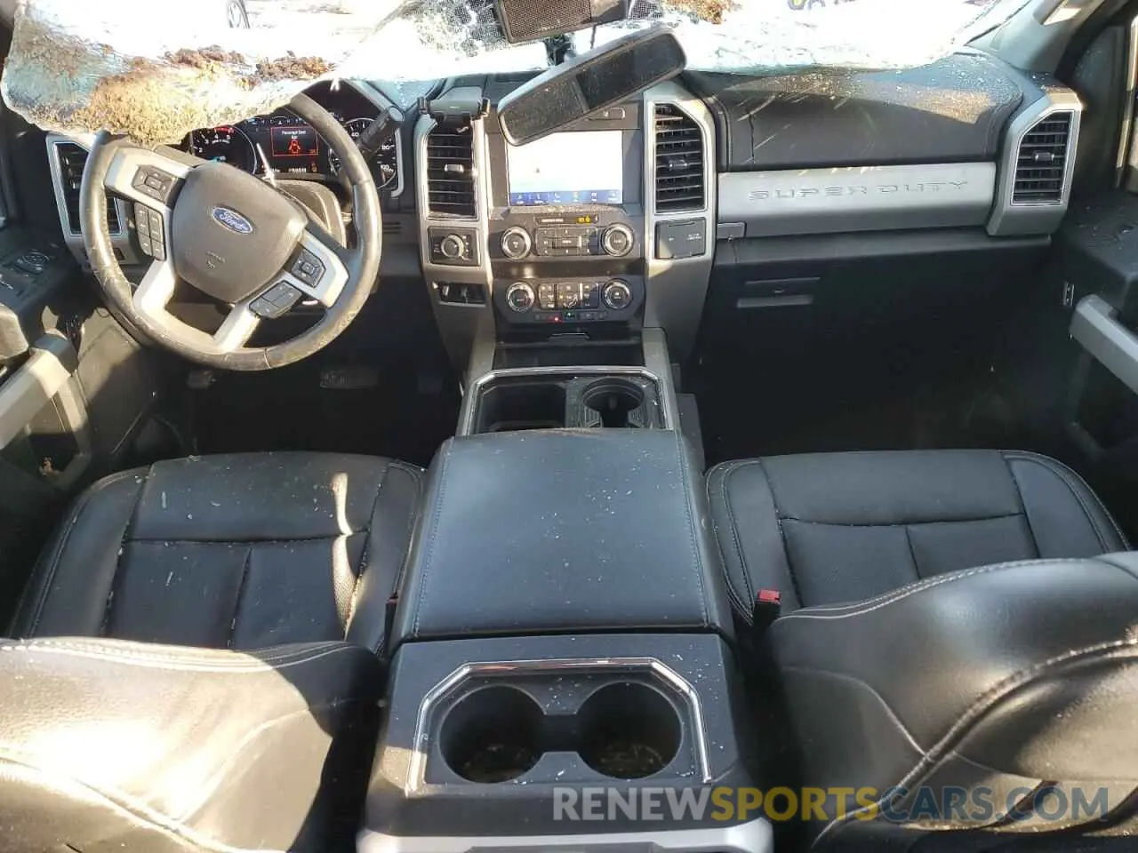 8 Фотография поврежденного автомобиля 1FT8W2BTXMEC85111 FORD F250 2021