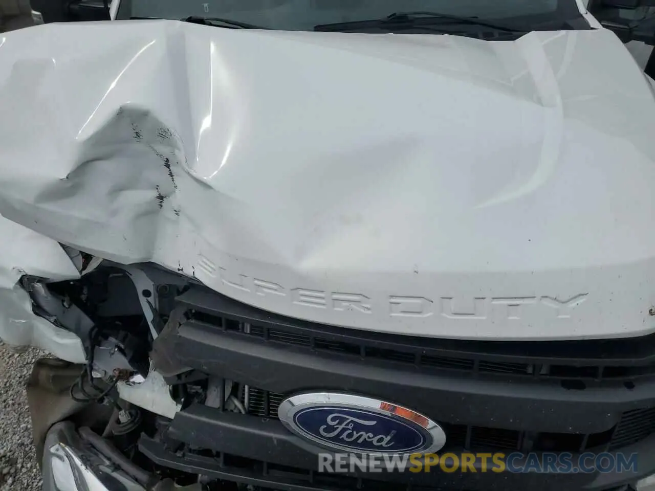 11 Photograph of a damaged car 1FT7W2A62NEG43374 FORD F250 2022