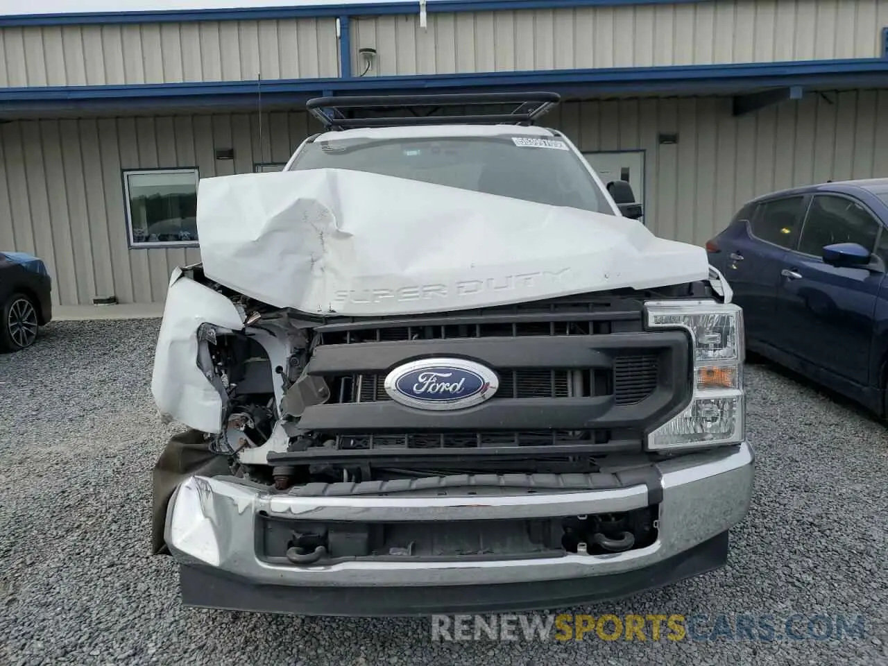 5 Photograph of a damaged car 1FT7W2A62NEG43374 FORD F250 2022