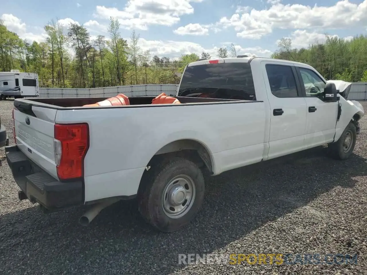 3 Фотография поврежденного автомобиля 1FT7W2A63NEF44806 FORD F250 2022