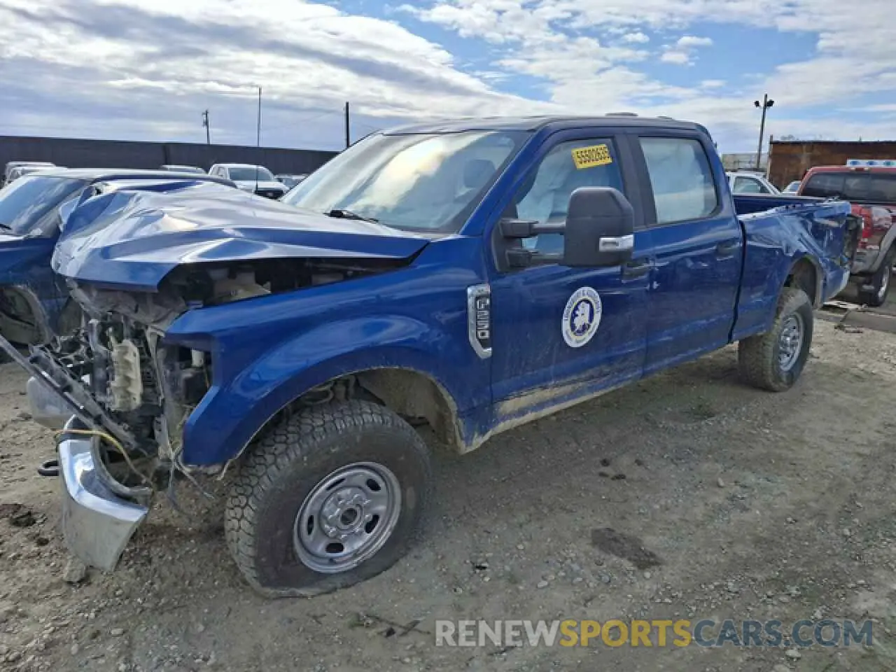 1 Photograph of a damaged car 1FT7W2B61NEE89643 FORD F250 2022