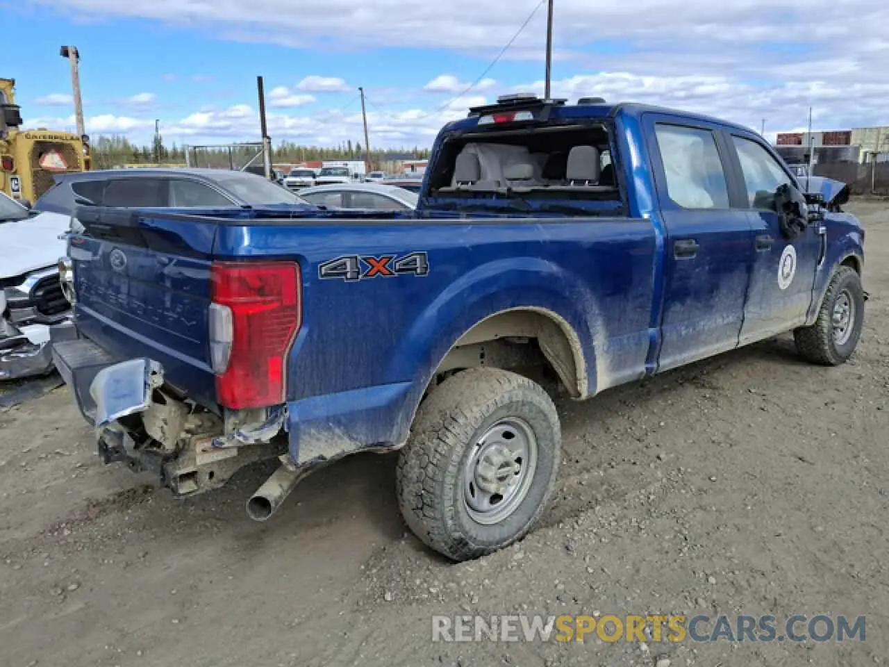 3 Photograph of a damaged car 1FT7W2B61NEE89643 FORD F250 2022