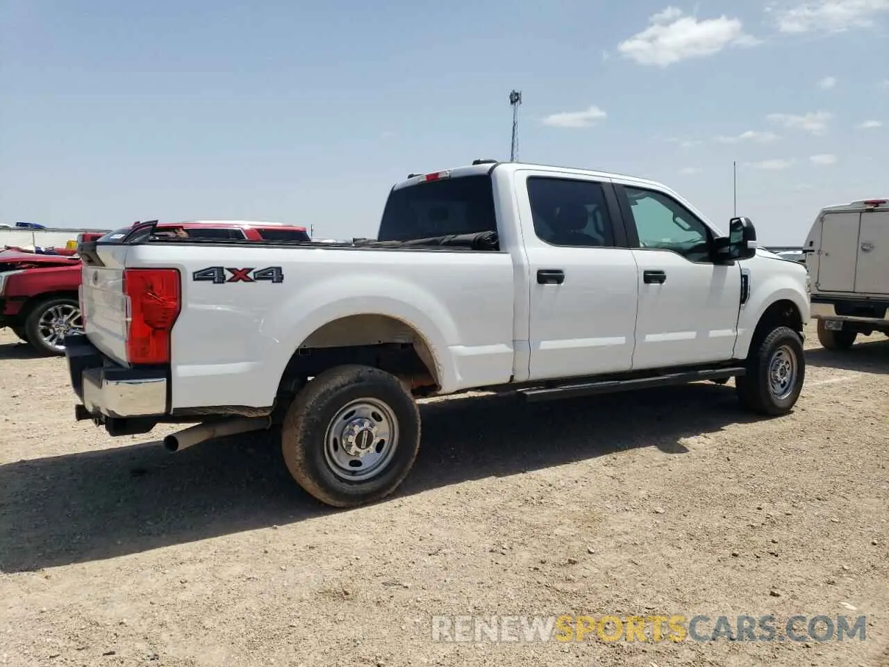 3 Photograph of a damaged car 1FT7W2B64NEE68639 FORD F250 2022