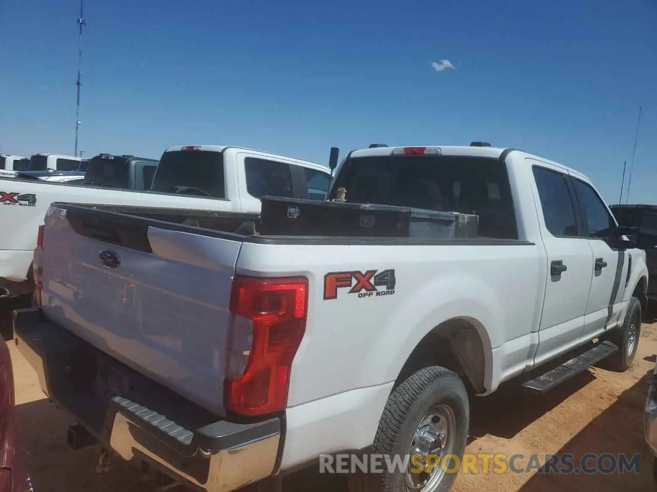 3 Photograph of a damaged car 1FT7W2B67NED00803 FORD F250 2022