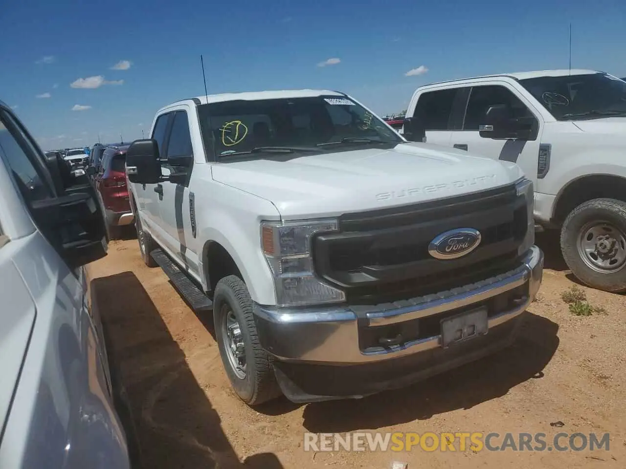 4 Photograph of a damaged car 1FT7W2B67NED00803 FORD F250 2022
