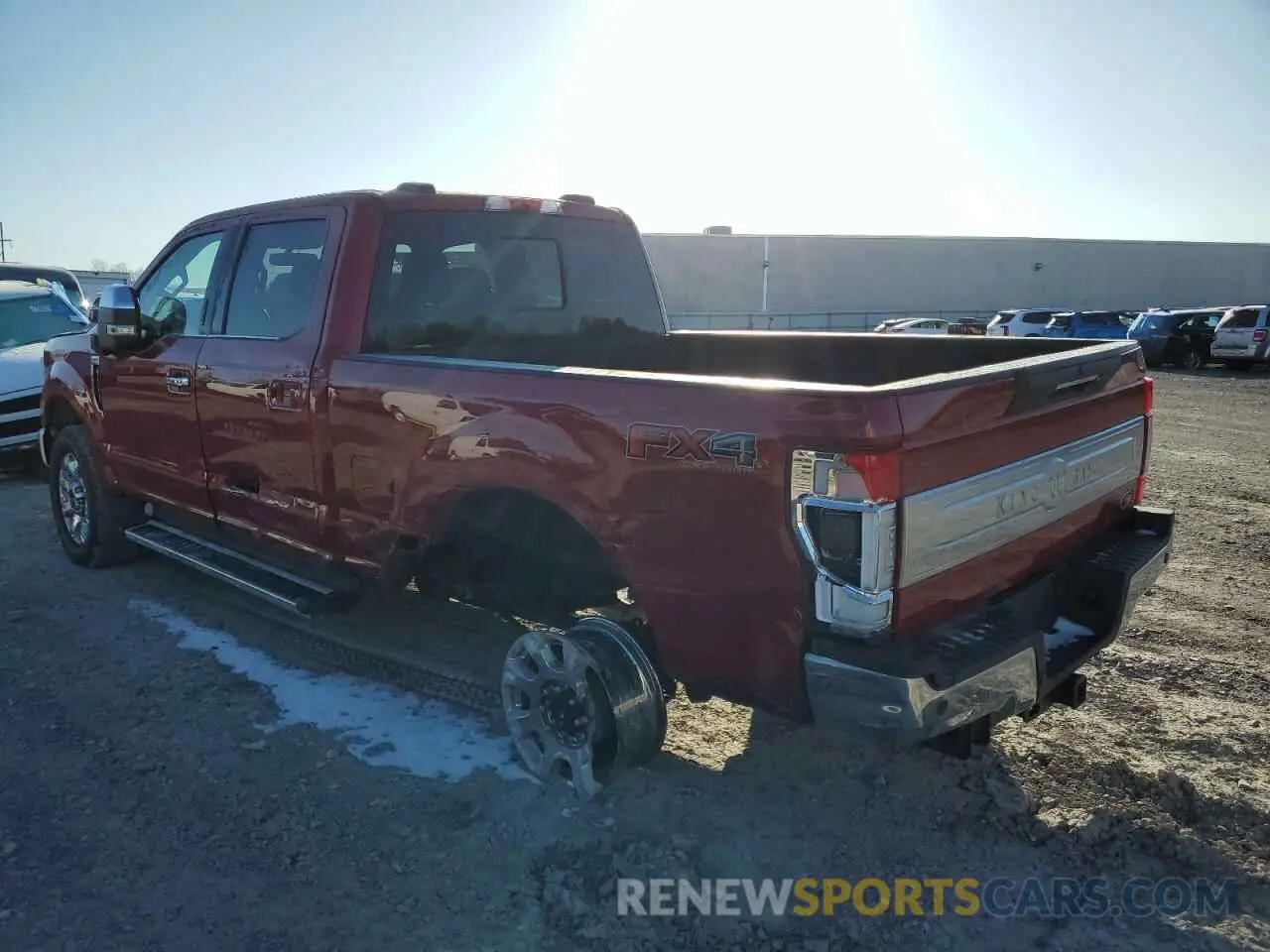 2 Фотография поврежденного автомобиля 1FT7W2B67NEE78646 FORD F250 2022