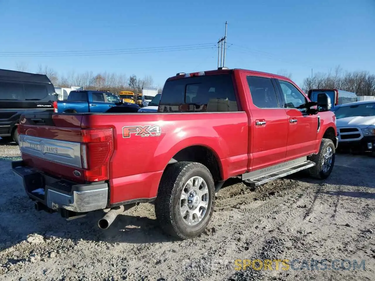 3 Фотография поврежденного автомобиля 1FT7W2B67NEE78646 FORD F250 2022