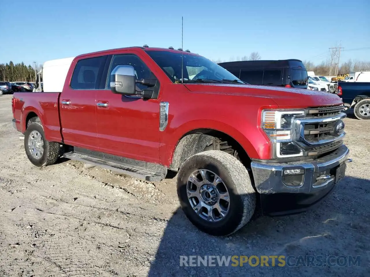 4 Фотография поврежденного автомобиля 1FT7W2B67NEE78646 FORD F250 2022