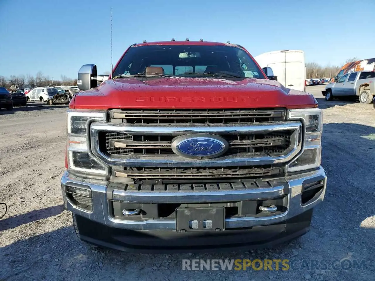 5 Фотография поврежденного автомобиля 1FT7W2B67NEE78646 FORD F250 2022