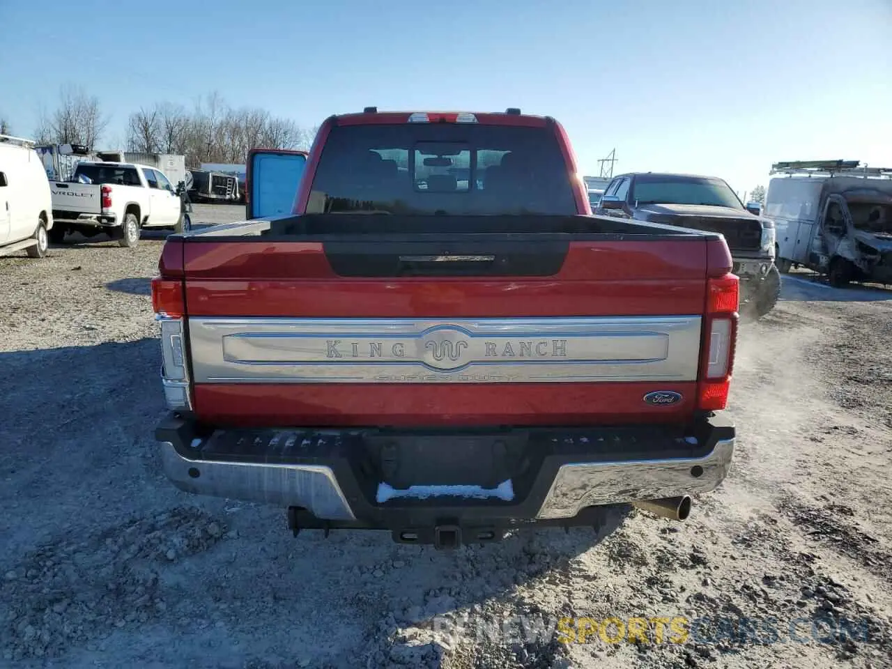 6 Фотография поврежденного автомобиля 1FT7W2B67NEE78646 FORD F250 2022