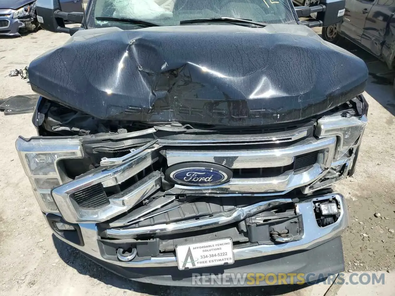 11 Photograph of a damaged car 1FT7W2B6XNEG38082 FORD F250 2022