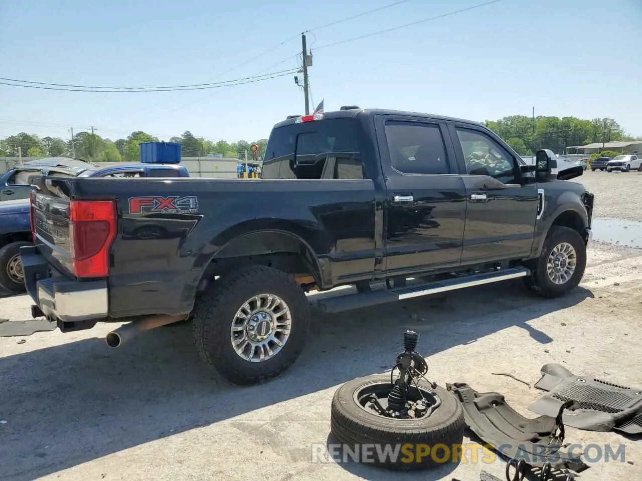 3 Photograph of a damaged car 1FT7W2B6XNEG38082 FORD F250 2022